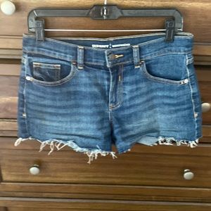Old Navy Boyfriend distressed jean shorts